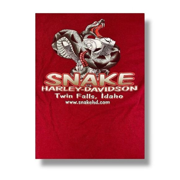 Harley Davidson Idaho T-shirt Size Large - Picture 6 of 7